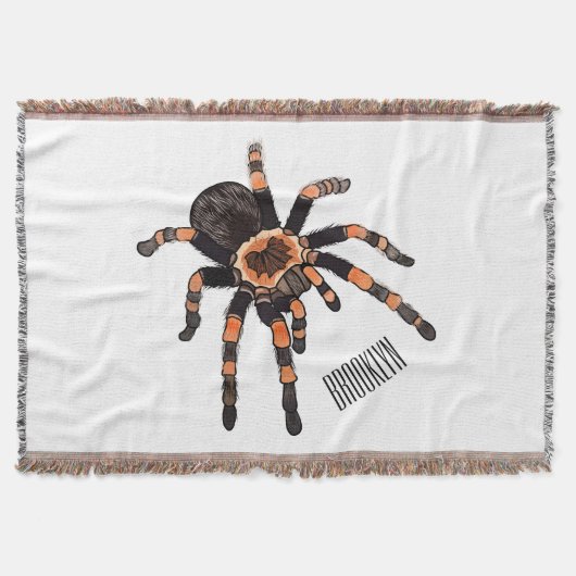 Tarantula-Cartoon Decke (Vorderseite)