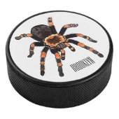 Tarantula-Cartoon Eishockey Puck (3/4)