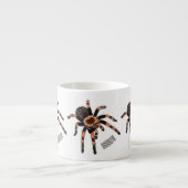 Tarantula-Cartoon Espressotasse (Vorderseite)