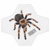 Tarantula-Cartoon Fußball (Flach)