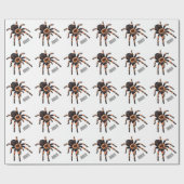 Tarantula-Cartoon Geschenkpapier (Flach)