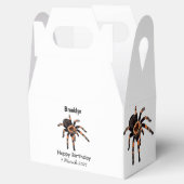 Tarantula-Cartoon Geschenkschachtel (Geöffnet)