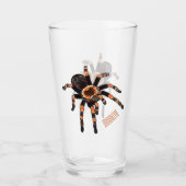 Tarantula-Cartoon Glas (Vorderseite)