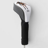 Tarantula-Cartoon Golf Headcover (angewinkelt)