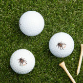 Tarantula-Cartoon Golfball (Insitu Gras)