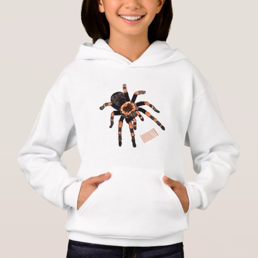 Tarantula-Cartoon Hoodie (Vorderseite)