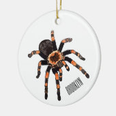 Tarantula-Cartoon Keramik Ornament (Links)