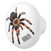 Tarantula-Cartoon Keramikknauf (Rechts)