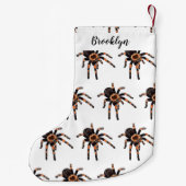 Tarantula-Cartoon Kleiner Weihnachtsstrumpf (Rückseite)