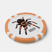 Tarantula-Cartoon Pokerchips (Einzeln)