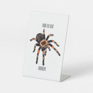 Tarantula-Cartoon Sockelschild