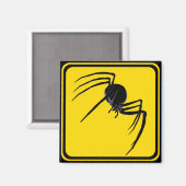 Tarantula Crossing! Magnet (Vorderseite/Rückseite)