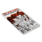 TARANTULA DER 1950er Jahre! Flexible Magnet (Rechte Seite)