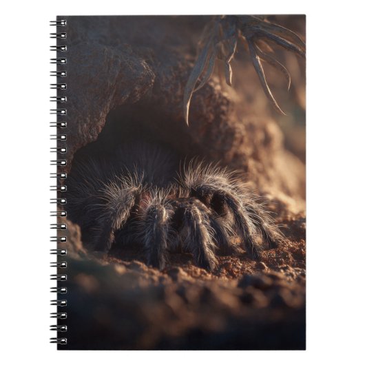 Tarantula Desert Cave Notebook Notizblock (Vorderseite)