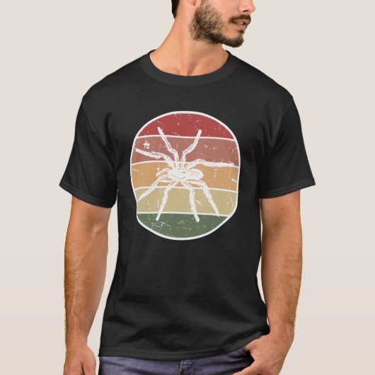 Tarantula Eigentümer Retro Tarantula Tarantula Spi T-Shirt (Vorderseite)