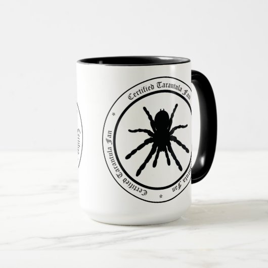 Tarantula-Fan-Tasse Tasse (VorderseiteRechts)