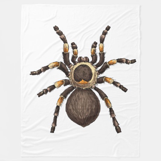 Tarantula Fleecedecke (Vorderseite)