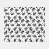 Tarantula Fleecedecke (Vorderseite (Horizontal))