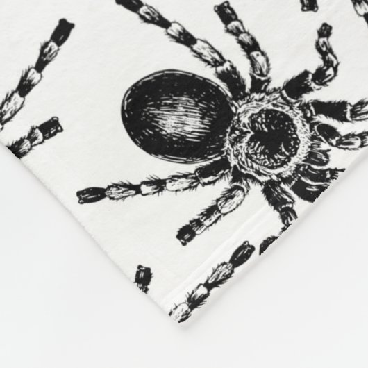 Tarantula Fleecedecke (Ecke)