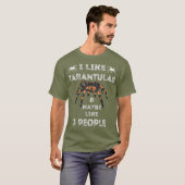 Tarantula Funny Spider Lover Tarantula Arachnids T-Shirt (Vorne ganz)