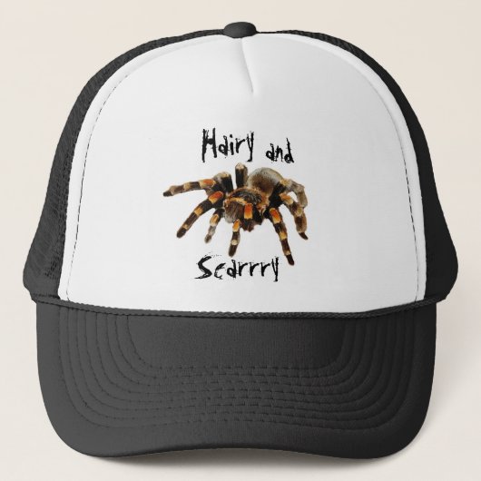 Tarantula, Haare und Narben, Spinne Truckerkappe (Vorderseite)