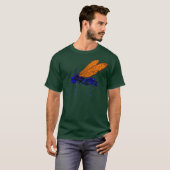 Tarantula Hawk Coole Wasp Stich Kinder Erwachsene T-Shirt (Vorne ganz)