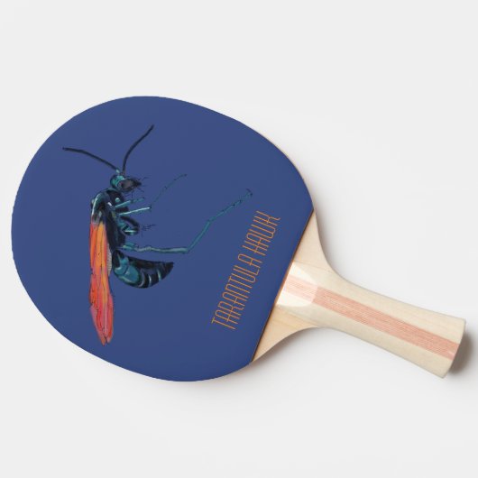 Tarantula Hawk Ping Pong Paddle Tischtennis Schläger (Seitenansicht)
