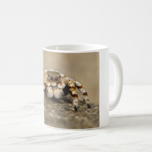 Tarantula Jumping Bird Spider phantastische Zubehö Kaffeetasse (VorderseiteRechts)