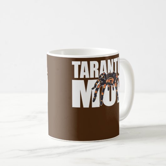 Tarantula Mama Spider für Tarantula Lover Kaffeetasse (VorderseiteRechts)