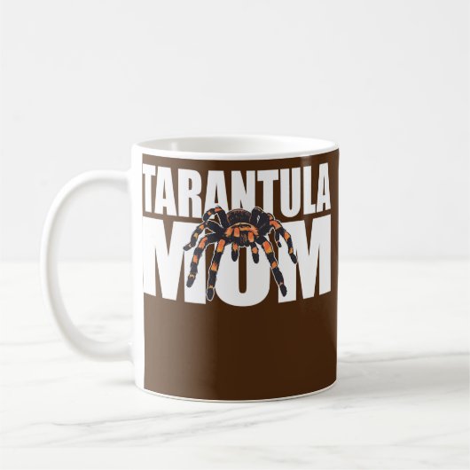 Tarantula Mama Spider für Tarantula Lover Kaffeetasse (Links)