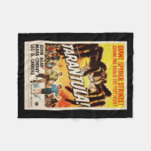 Tarantula-Monster-Film-Decke Fleecedecke (Vorderseite (Horizontal))