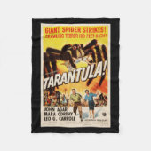 Tarantula-Monster-Film-Decke Fleecedecke (Vorderseite)