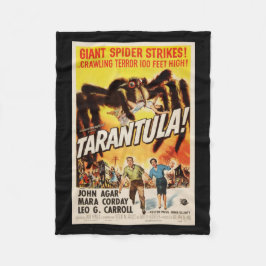 Tarantula-Monster-Film-Decke Fleecedecke