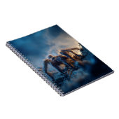Tarantula Moonlit Terrain Notebook Notizblock (Rechte Seite)