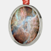 Tarantula Nebel R136 NASA Hubble Space Foto Silbernes Ornament (Links)
