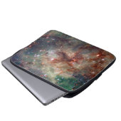 Tarantula-Nebelfleck Hubble Raum Laptopschutzhülle (Vorne Knopf)