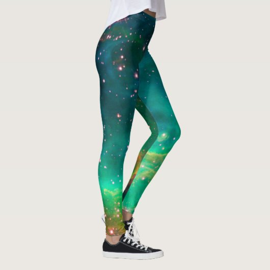 Tarantula-Nebelfleck-Sternhaufen-Galaxie-Bild Leggings (Rechts)