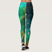 Tarantula-Nebelfleck-Sternhaufen-Galaxie-Bild Leggings (Rückseite)