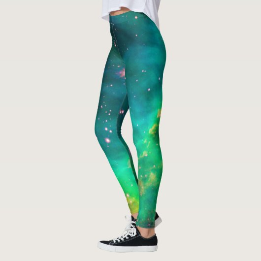 Tarantula-Nebelfleck-Sternhaufen-Galaxie-Bild Leggings (Links)