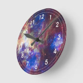 Tarantula Nebula - 30 Doradus Runde Wanduhr (Winkel)