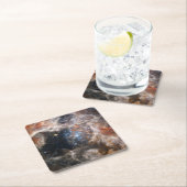 Tarantula Nebula Bild von JWST Rechteckiger Pappuntersetzer (Vor Ort)