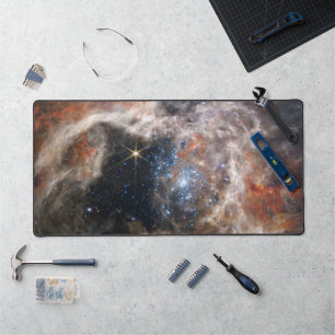 Tarantula Nebula Bild von JWST Schreibtischunterlage