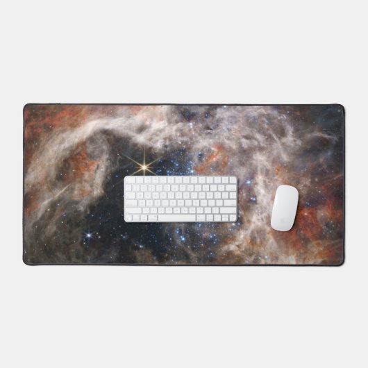Tarantula Nebula Bild von JWST Schreibtischunterlage (Tastatur & Maus)