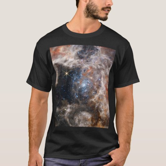 Tarantula Nebula Bild von JWST T-Shirt (Vorderseite)