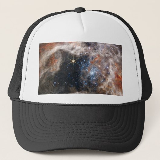 Tarantula Nebula Bild von JWST Truckerkappe (Vorderseite)