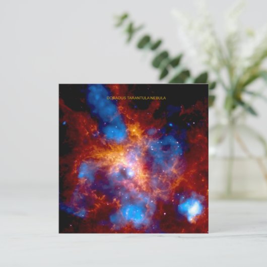 Tarantula Nebula Einladung (Stehend Vorderseite)