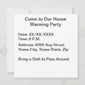 Tarantula Nebula Einladung (Rückseite)