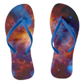 Tarantula Nebula Erwachsene Flip Flops Badesandalen (Fußbett)