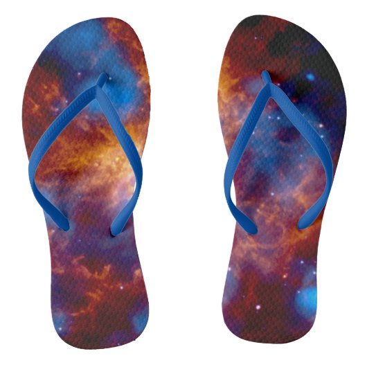 Tarantula Nebula Erwachsene Flip Flops Badesandalen (Fußbett)