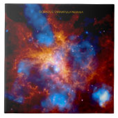 Tarantula Nebula Fliese (Vorderseite)
